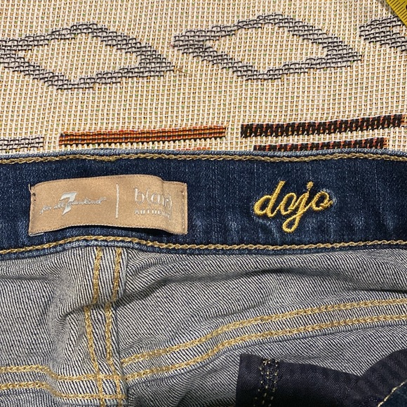 7 For All Mankind Dojo B(air) Jeans 31x26 - Picture 7 of 8